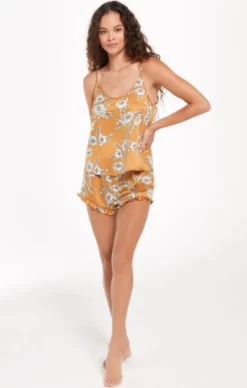 Z Supply Nighty Nite Floral Satin Cami|
