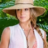 Online Wallaroo Nosara Extra Wide Brim Hat-Camel|
