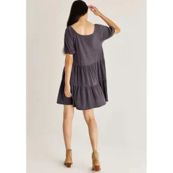 Online Z Supply Ocean Tier Slub Dress-Shadow|
