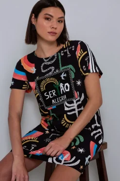 Online Lez a Lez Patch Embroidery Dress-Imaginary|