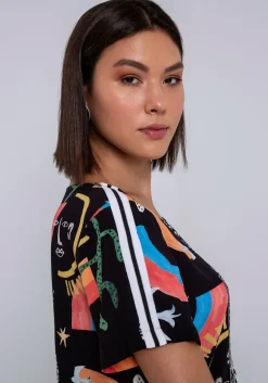 Online Lez a Lez Patch Embroidery Dress-Imaginary|