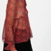 Sale The Korner Printed Henley Top-Orange|