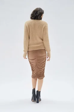 New Minkpink Rachida Faux Angora Sweater|