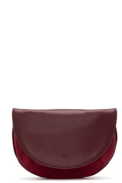 Hot Colab Reverie Elin Clutch/Crossbody-Wine|