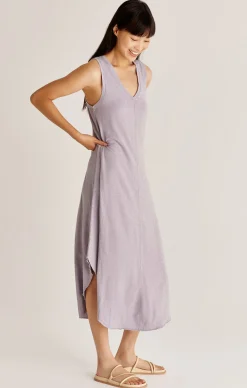 Online Z Supply Reverie Midi Dress-Lavender Ash|