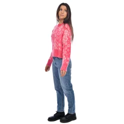 Sale RD Style Rita Moss Floral Crewneck-Pink Pie|