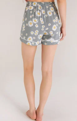 Discount Z Supply Room Service Daisy Boxer-Sage Ash|