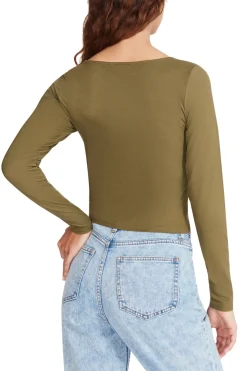 Sale BB Dakota by Steve Madden Rosa Top-Olive Night|