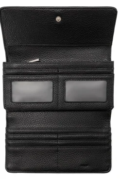 Best Colab Sandra-Tri-Fold Wallet-Steel|