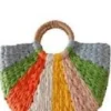 Discount Urban Luxe Scarlett Straw Bag-Multi|