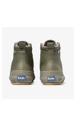 Hot Keds Scout Boot Ii Water-Resistant Canvas-Olive|