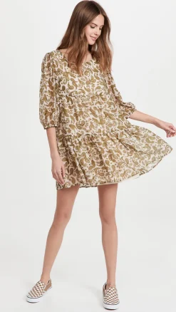 Best BB Dakota by Steve Madden Scroll Up Dress-Alabaster|Bb Dakota