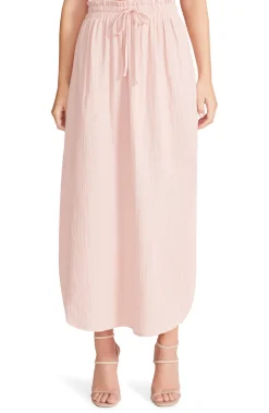 BB Dakota by Steve Madden See You Later Gauze Skirt-Pale Pink|