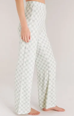 Outlet Z Supply Show Me Some Flair Checker-Cloud Dancer|