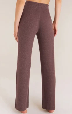 New Z Supply Show Me Some Flair Rib Pant-Light Cola|