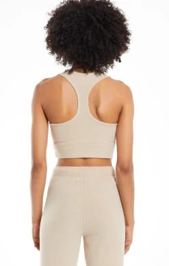 Best Z Supply Sia Rib Tank Bra-Light Cocoa|