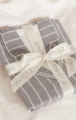 Sale Z Supply Sleep All Day Stripe Pj Set-Chambray Blue|