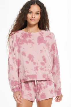 New Z Supply Sleep Over Tie-Dye Pullover|