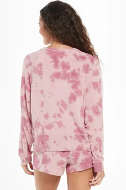 New Z Supply Sleep Over Tie-Dye Pullover|