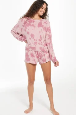 New Z Supply Sleep Over Tie-Dye Pullover|
