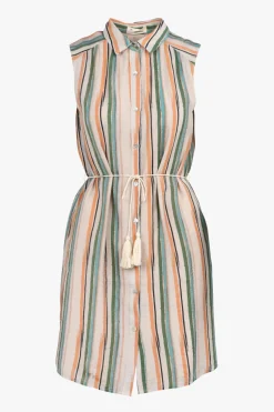 Online The Korner Sleeveless Striped Dress|