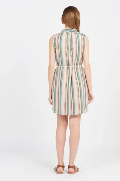 Online The Korner Sleeveless Striped Dress|