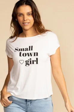 Sale Pink Martini Small Town Girl Tee|