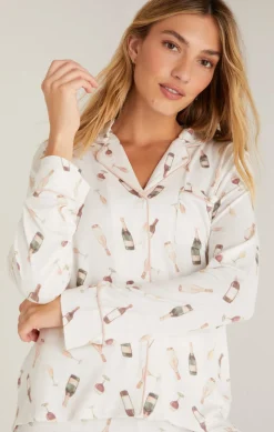 Outlet Z Supply Softest Wine Pj Set|