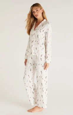 Outlet Z Supply Softest Wine Pj Set|