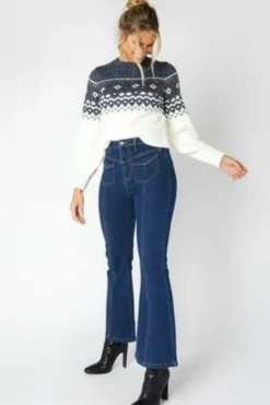 Minkpink Solstice Fair Isle Sweater|