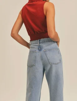 Sale Sage The Label Some Say O Ring Details Top|