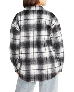 Online BB Dakota by Steve Madden Sophia Plaid Shacket-Black|