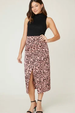 Best Jack by BB Dakota Spotty By Nature Leopard Skirt|