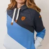 Outlet Wanakome Starfish Hoodie-Regatta Mix|