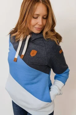 Outlet Wanakome Starfish Hoodie-Regatta Mix|