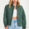 Hot BB Dakota by Steve Madden Stefani Jacket-Deep Green|