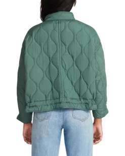 Hot BB Dakota by Steve Madden Stefani Jacket-Deep Green|