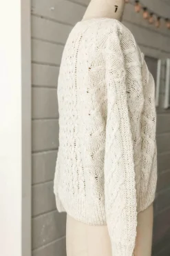 Online RD Style Stone Twist Cable Knit Sweater