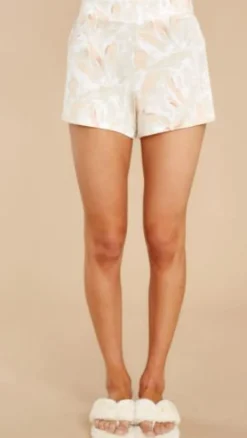 Clearance Z Supply Summerland Sun Tan Floral Shorts|