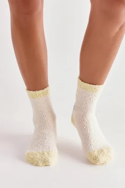 Online Z Supply Sunflower Plush Socks|