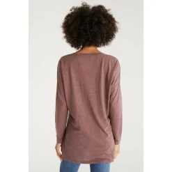 Hot Z Supply Super Chill L/S Tee-Espresso|