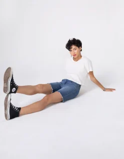 New Unpublished Tessa High Waist Biker Short In Heart|