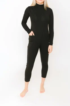 Sale Smash + Tess The Audrey Romper In Midnight Black|Smash & Tess