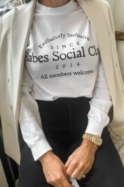 Brunette the label The "Babes Social Club" Long Sleeve Tee|