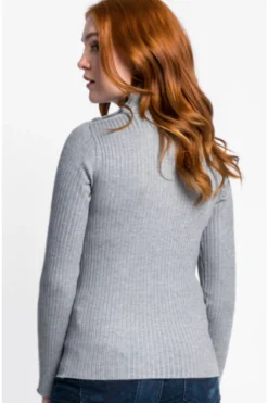 Discount Pink Martini The Elise Sweater-Grey|