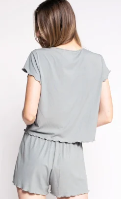 Sale Pink Martini The Flavie Shorts-Sage|