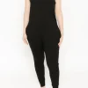 Sale Smash + Tess The Knot Your Average Romper In Midnight Black|
