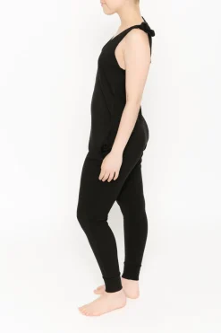 Sale Smash + Tess The Knot Your Average Romper In Midnight Black|