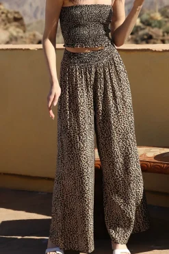 Brunette the label The Leopard Tube Top|Koy Resort X Brunette