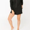 New Smash + Tess The Maybe Malibu Romper In Midnight Black|